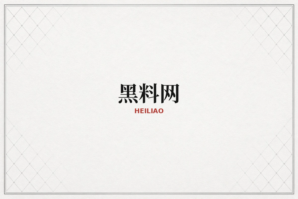 黑料网品牌视觉